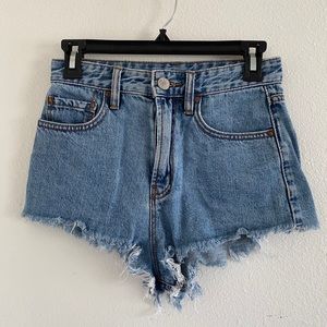 BDG High Rise Denim Shorts